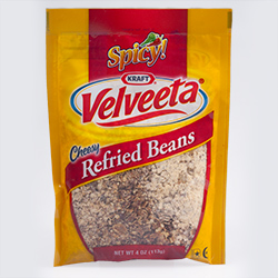 Velveeta Cheesy Refried Beans 