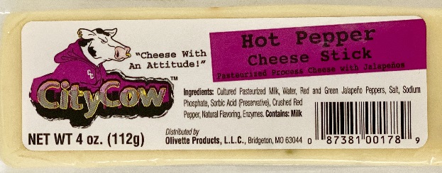 CITY COW HOT PEPPER CHEESE 