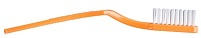 Orange Bob Barker Shorty Flexible Toothbrush 